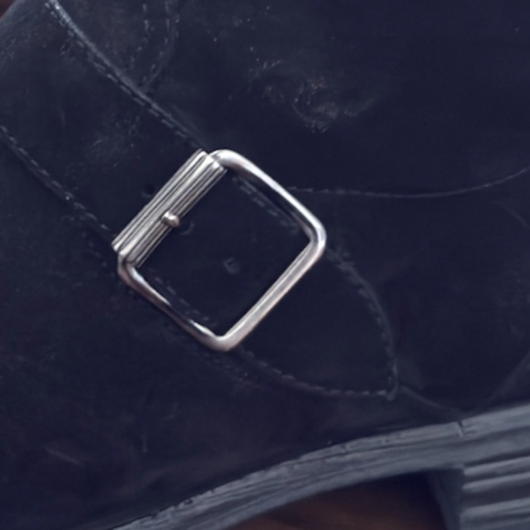 Paul Green Adison Boots Black Suede au 6 / us 8.5 NWOT - Picture 15 of 15